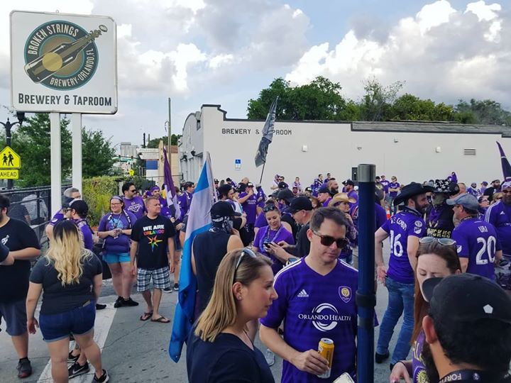 A snap from our last Orlando City Soccer Club tailgate. Excited for tomorrow’s Orlando…