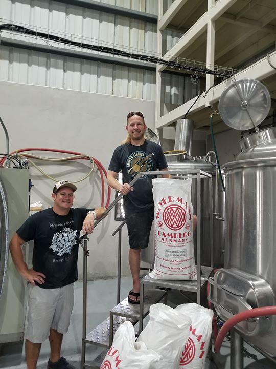 Charles & Victor brewed up a FOK Brewing Co/Broken Strings Brewery