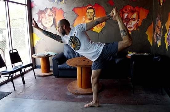 🤘 2 weeks til our next Headbanger Yoga class! 🤘