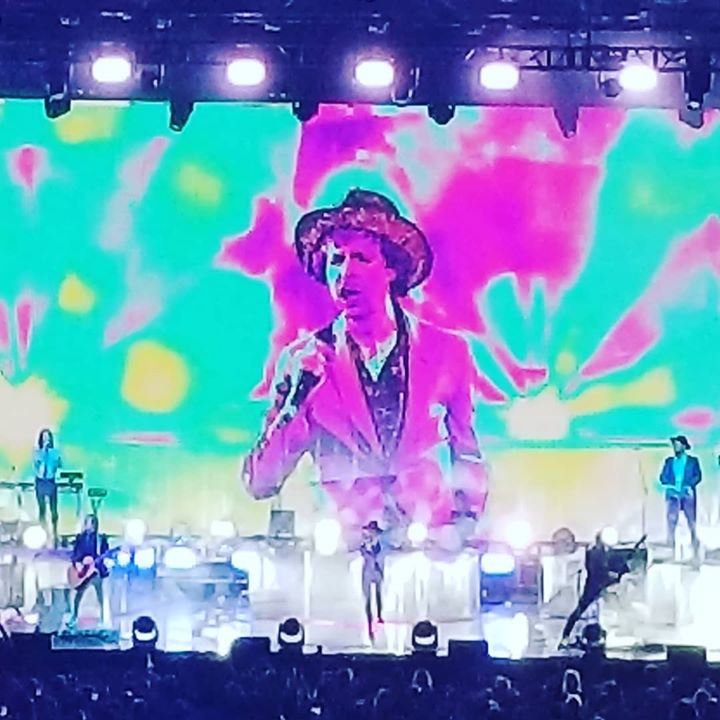 @beck with @cagetheelephant @ MIDFLORIDA Credit Union Amphitheatre