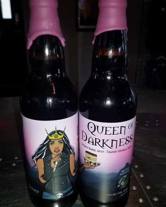 We did a thing today! Queen of Darkness BBA Tiramisu Imperial Stout drops next …