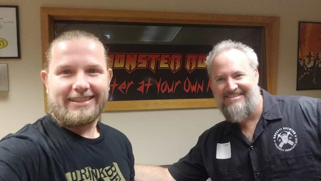 Charles & Jeremy from RockPit Brewing were just on Monsters in the Morning to chat a…