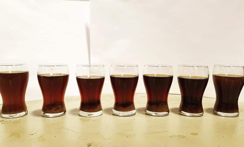 Yesterday's Twelve Talons Beerworks collab is a barley wine with a six