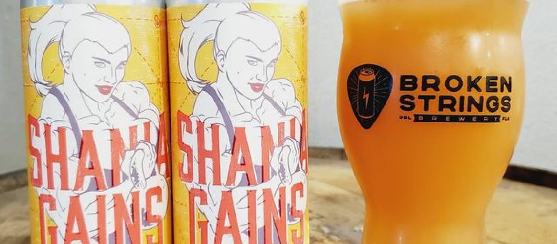 ?10 Minute Warning? Shania Gains – Strawberry Milkshake IPA w/ Lactose & Vanilla