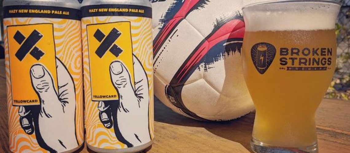 ?10 Minutes? Yellow Card New England Pale Ale 4-pack 16oz Cans $16  Taproom open