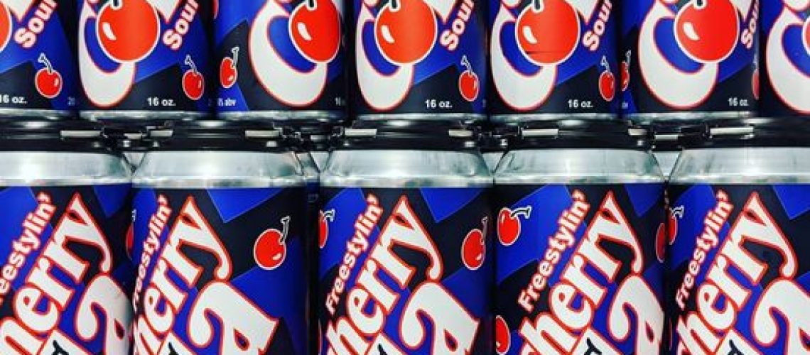 🚨10 MINUTE WARNING🚨 🍒Freestylin’ Cherry Cola Sour🥤 4-pack 16oz cans – $20 Online