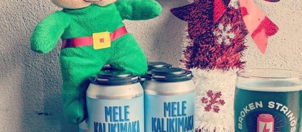 📢10 MINUTE WARNING📢 🎄Mele Kalikimaka – Blue Raspberry Sour 4-pack 16oz cans $18