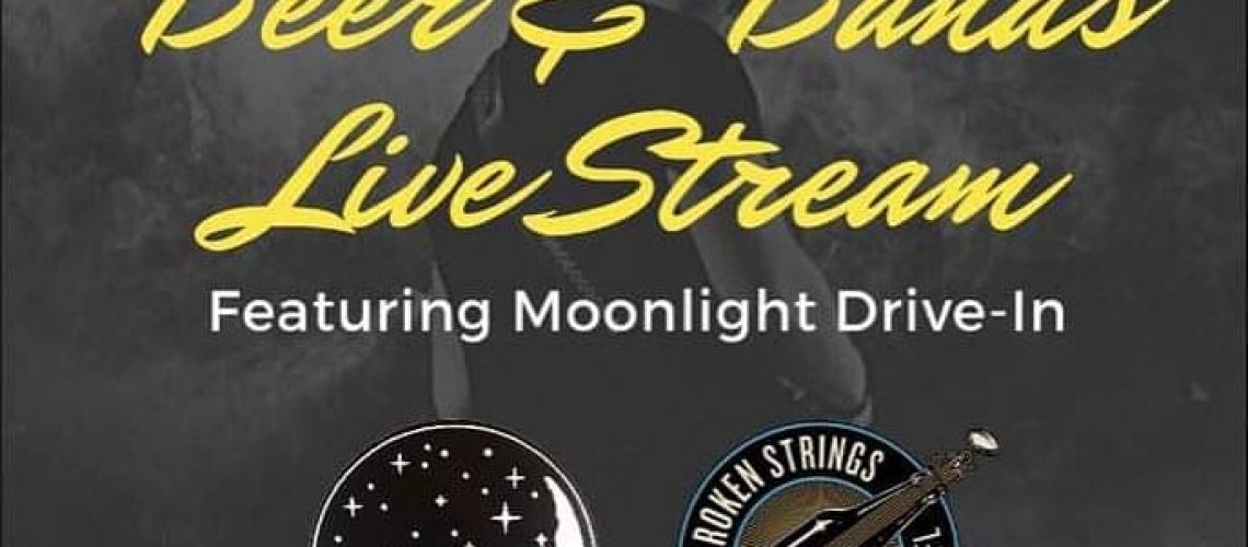 Join us if for a live music stream from our taproom with local band Moonlight Drive-…